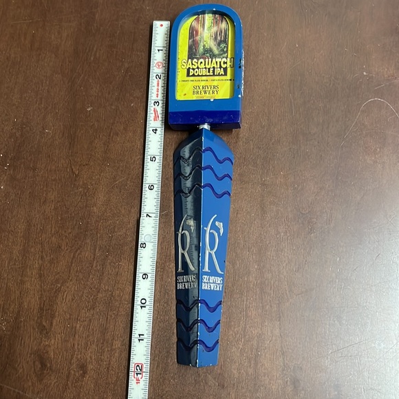 Six Rivers brewery tap handle - Picture 4 of 11